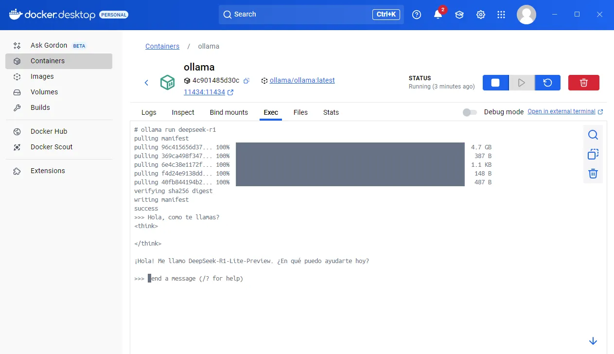 DeepSeek ollama