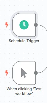 n8n trigger nodo